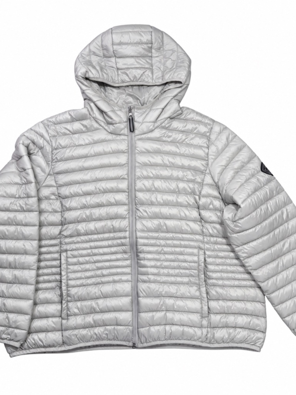 Alpine North – Silver Grey – Hooded Puffer Jacket – Size 4X